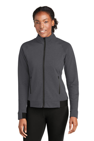 Sport-Tek Ladies PosiCharge Strive Full-Zip (Graphite)