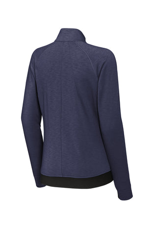 Sport-Tek Ladies PosiCharge Strive Full-Zip (True Navy)