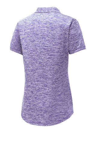 Sport-Tek Ladies PosiCharge Electric Heather Polo (Purple Electric)