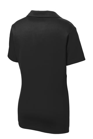 Sport-Tek Ladies PosiCharge RacerMesh Polo (Black)