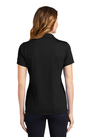 Sport-Tek Ladies PosiCharge RacerMesh Polo (Black)