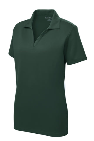 Sport-Tek Ladies PosiCharge RacerMesh Polo (Dark Forest Green)