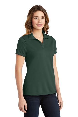 Sport-Tek Ladies PosiCharge RacerMesh Polo (Dark Forest Green)