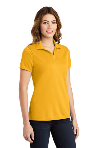 Sport-Tek Ladies PosiCharge RacerMesh Polo (Gold)