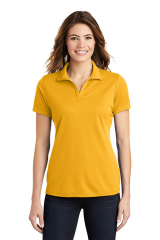 Sport-Tek Ladies PosiCharge RacerMesh Polo (Gold)