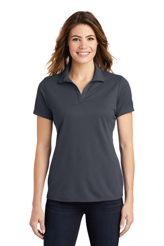 Sport-Tek Ladies PosiCharge RacerMesh Polo (Graphite)