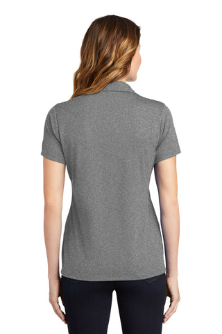 Sport-Tek Ladies PosiCharge RacerMesh Polo (Grey Heather)