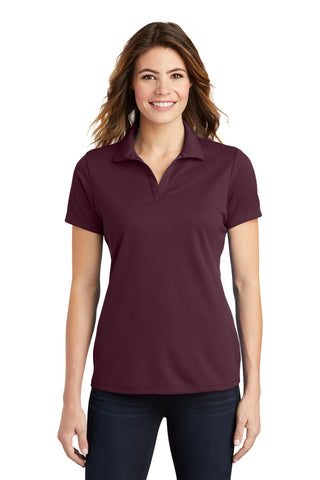 Sport-Tek Ladies PosiCharge RacerMesh Polo (Maroon)