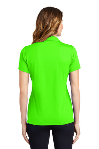 Sport-Tek Ladies PosiCharge RacerMesh Polo (Neon Green)