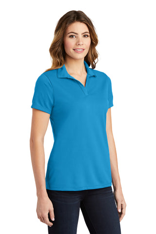 Sport-Tek Ladies PosiCharge RacerMesh Polo (Pond Blue)