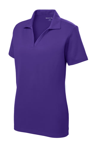 Sport-Tek Ladies PosiCharge RacerMesh Polo (Purple)