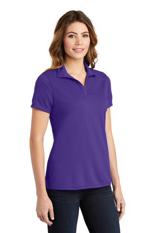 Sport-Tek Ladies PosiCharge RacerMesh Polo (Purple)