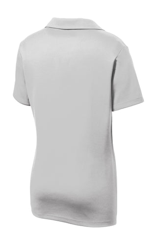 Sport-Tek Ladies PosiCharge RacerMesh Polo (Silver)