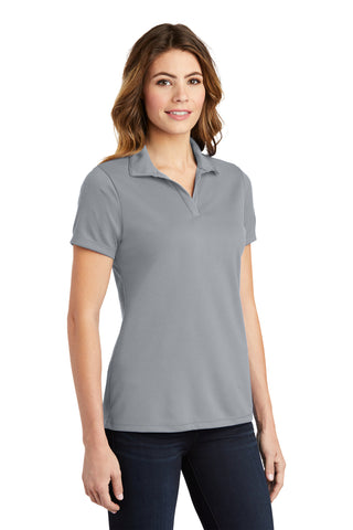 Sport-Tek Ladies PosiCharge RacerMesh Polo (Silver)