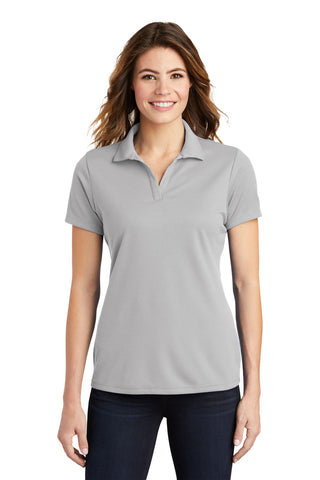 Sport-Tek Ladies PosiCharge RacerMesh Polo (Silver)