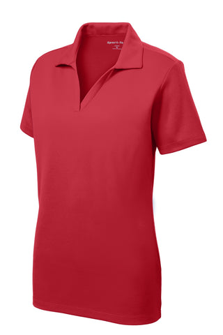 Sport-Tek Ladies PosiCharge RacerMesh Polo (True Red)