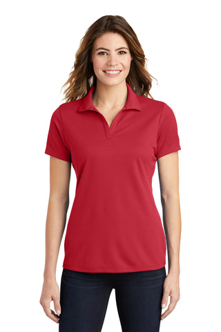 Sport-Tek Ladies PosiCharge RacerMesh Polo (True Red)