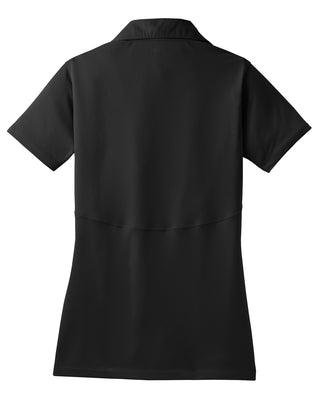 Sport-Tek Ladies Micropique Sport-Wick Polo (Black)