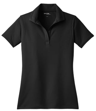 Sport-Tek Ladies Micropique Sport-Wick Polo (Black)