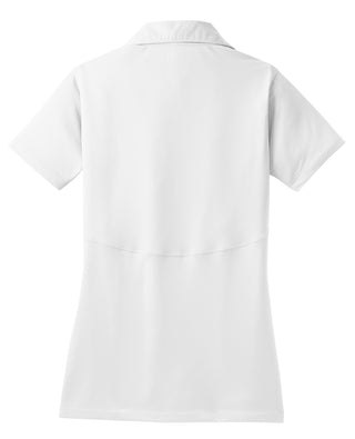 Sport-Tek Ladies Micropique Sport-Wick Polo (White)