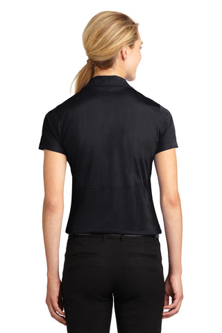 Sport-Tek Ladies Micropique Sport-Wick Polo (Black)