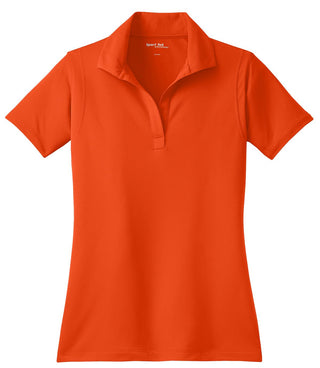 Sport-Tek Ladies Micropique Sport-Wick Polo (Deep Orange)