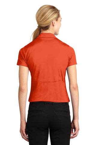 Sport-Tek Ladies Micropique Sport-Wick Polo (Deep Orange)