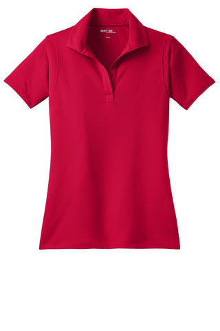 Sport-Tek Ladies Micropique Sport-Wick Polo (Deep Red)