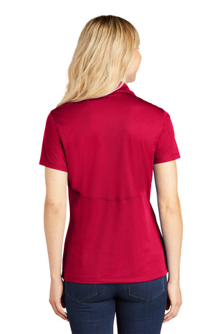 Sport-Tek Ladies Micropique Sport-Wick Polo (Deep Red)