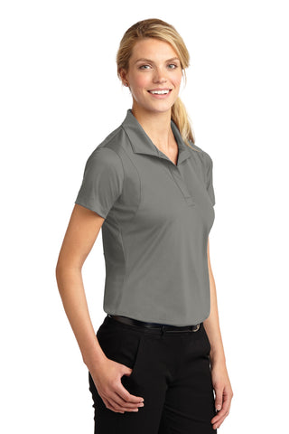 Sport-Tek Ladies Micropique Sport-Wick Polo (Grey Concrete)