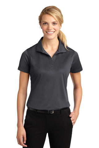 Sport-Tek Ladies Micropique Sport-Wick Polo (Iron Grey)