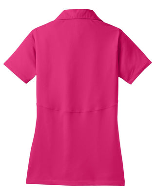 Sport-Tek Ladies Micropique Sport-Wick Polo (Pink Raspberry)