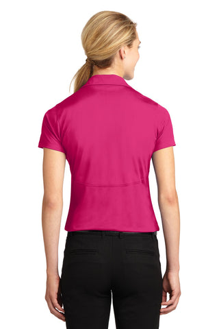 Sport-Tek Ladies Micropique Sport-Wick Polo (Pink Raspberry)