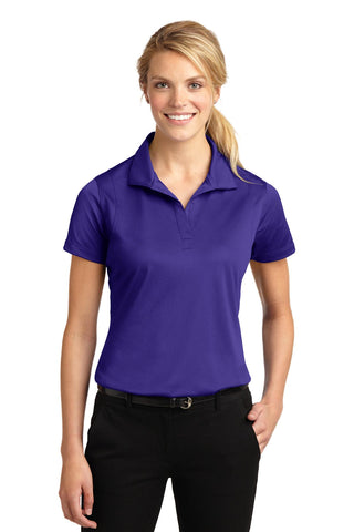 Sport-Tek Ladies Micropique Sport-Wick Polo (Purple)