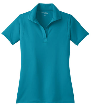 Sport-Tek Ladies Micropique Sport-Wick Polo (Tropic Blue)