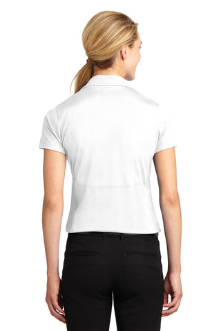 Sport-Tek Ladies Micropique Sport-Wick Polo (White)