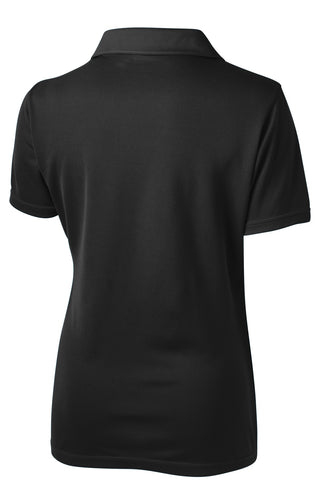 Sport-Tek Ladies PosiCharge Micro-Mesh Polo (Black)