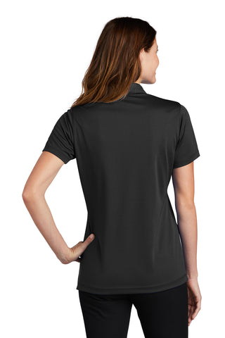 Sport-Tek Ladies PosiCharge Micro-Mesh Polo (Black)