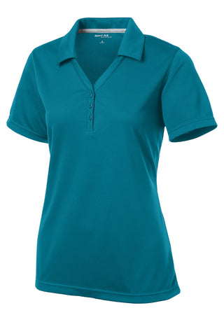 Sport-Tek Ladies PosiCharge Micro-Mesh Polo (Blue Wake)