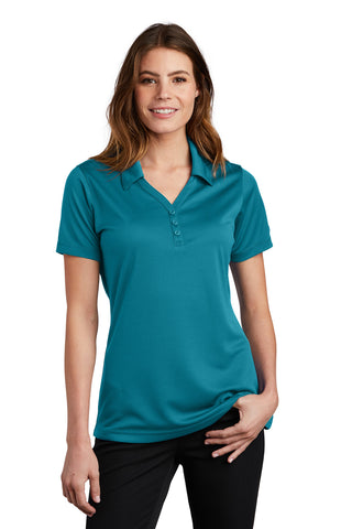 Sport-Tek Ladies PosiCharge Micro-Mesh Polo (Blue Wake)