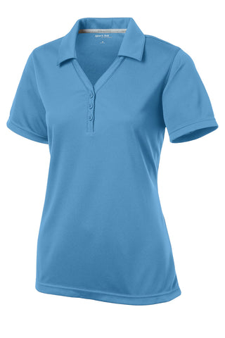 Sport-Tek Ladies PosiCharge Micro-Mesh Polo (Carolina Blue)