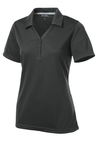 Sport-Tek Ladies PosiCharge Micro-Mesh Polo (Iron Grey)