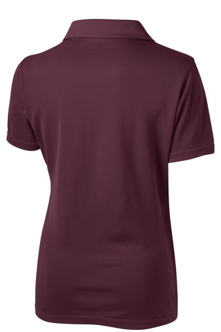 Sport-Tek Ladies PosiCharge Micro-Mesh Polo (Maroon)