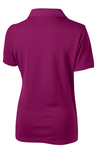 Sport-Tek Ladies PosiCharge Micro-Mesh Polo (Pink Rush)