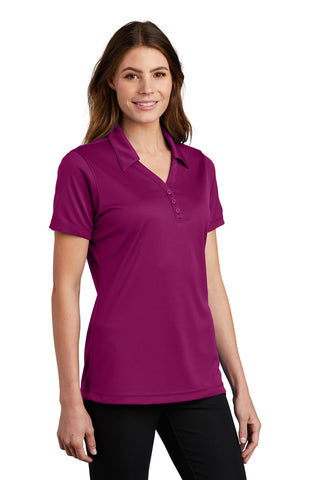 Sport-Tek Ladies PosiCharge Micro-Mesh Polo (Pink Rush)