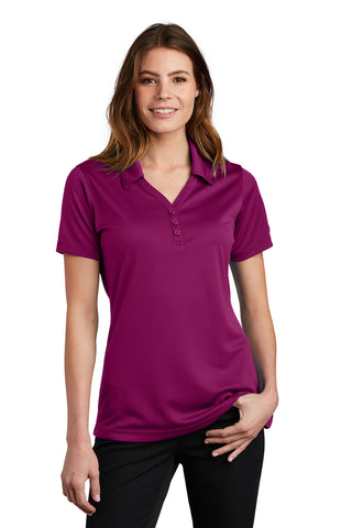 Sport-Tek Ladies PosiCharge Micro-Mesh Polo (Pink Rush)