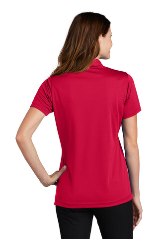 Sport-Tek Ladies PosiCharge Micro-Mesh Polo (True Red)