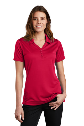 Sport-Tek Ladies PosiCharge Micro-Mesh Polo (True Red)