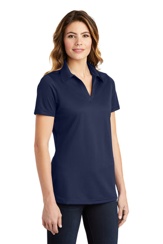 Sport-Tek Ladies PosiCharge Active Textured Polo (True Navy)