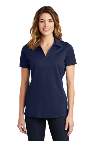 Sport-Tek Ladies PosiCharge Active Textured Polo (True Navy)